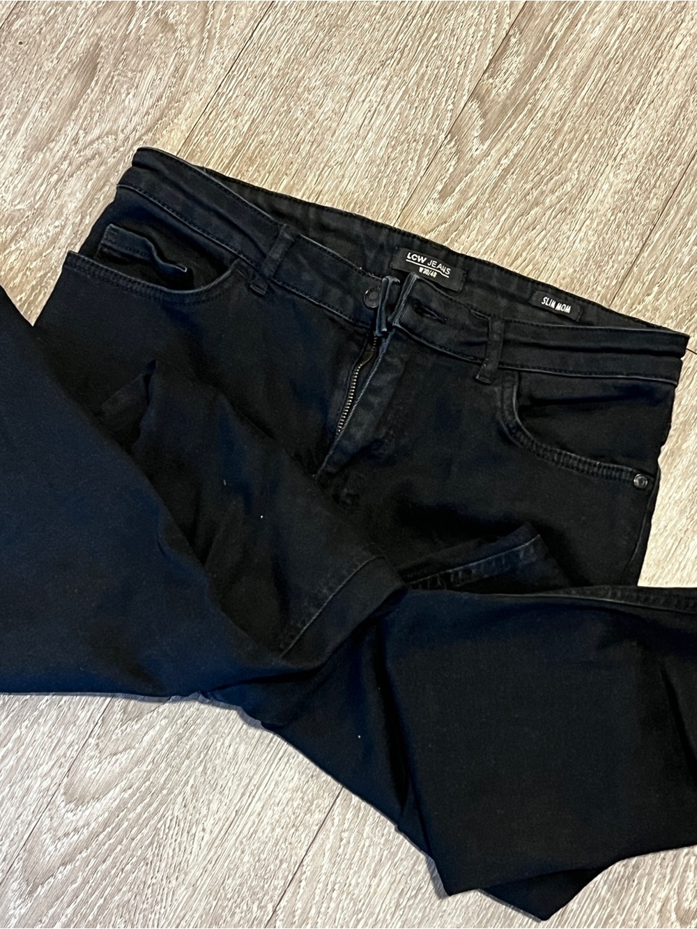 Women's Black Slim Denim Pants